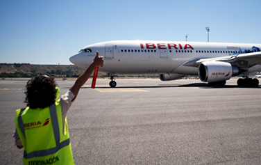 Iberia, la aerolínea más puntual del mundo en enero